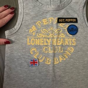 Junk food unisex romper— Beatles